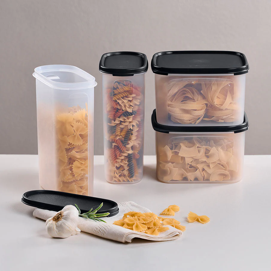 Tupperware® Modular Mates® | 4-Piece Set  | Oval 4 & Square 2 Containers - Image 3