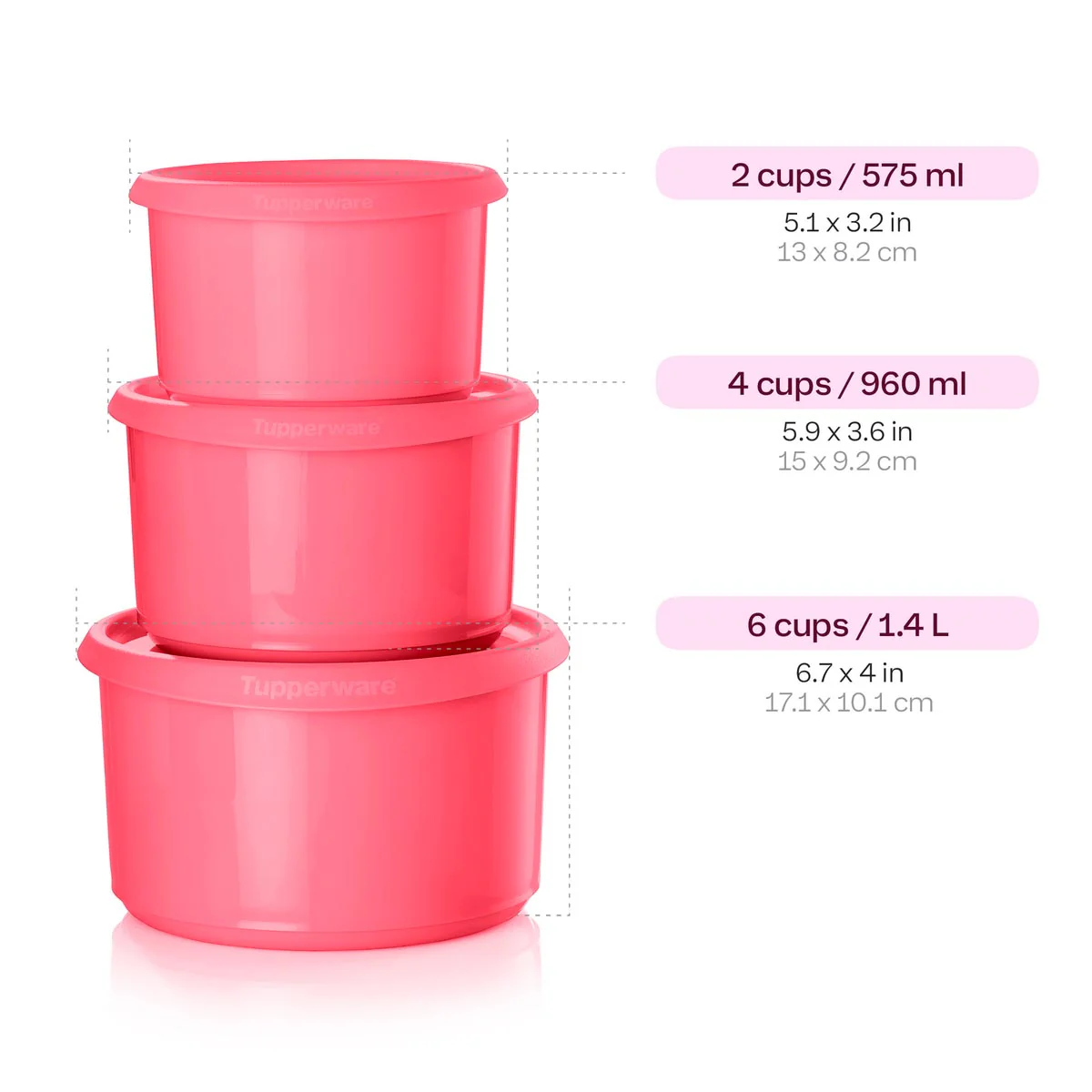 One Touch® Canister | 3-piece Set - Image 2