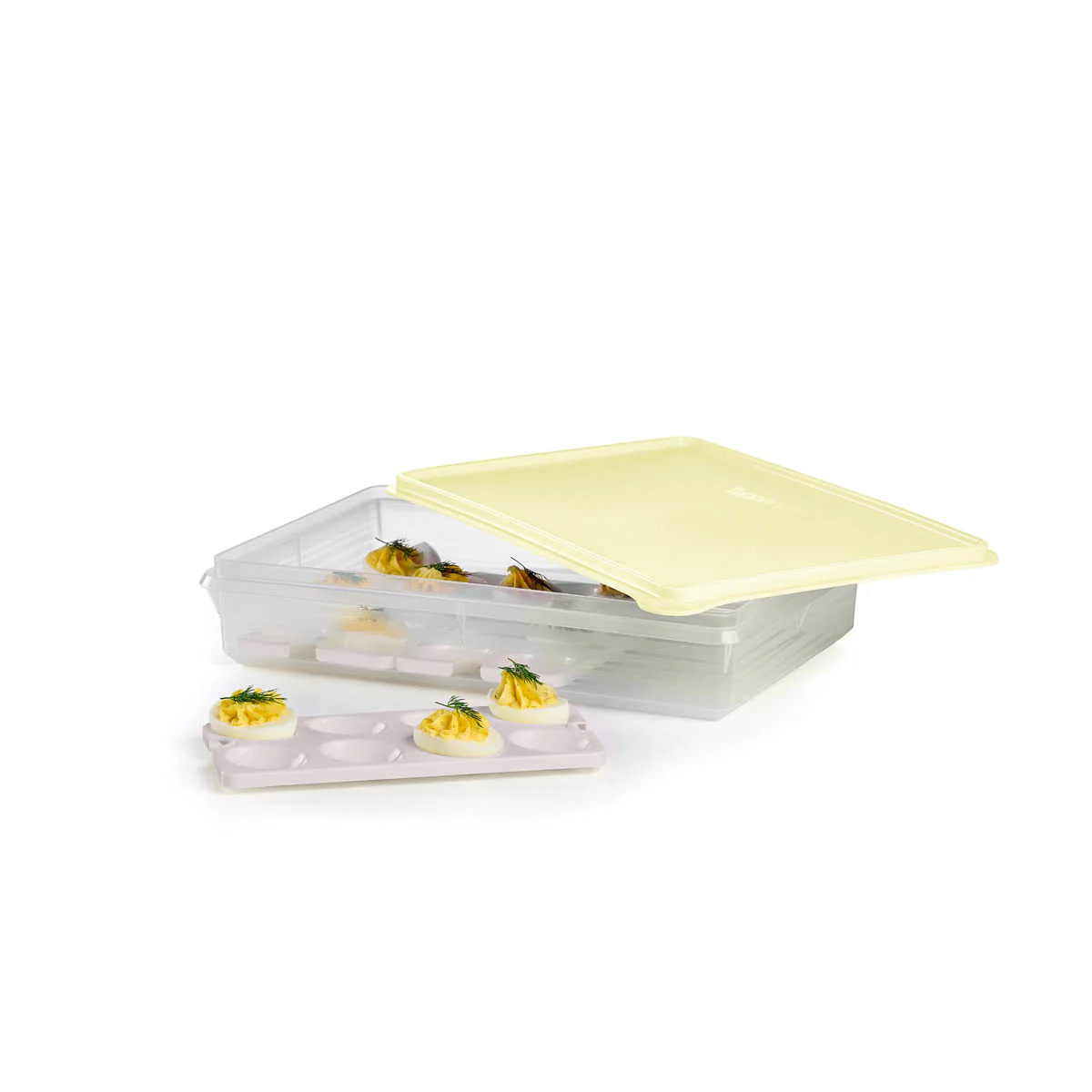 Tupperware® Snack-Stor® Large Storage Container with 3 Egg Tray Inserts - Image 5