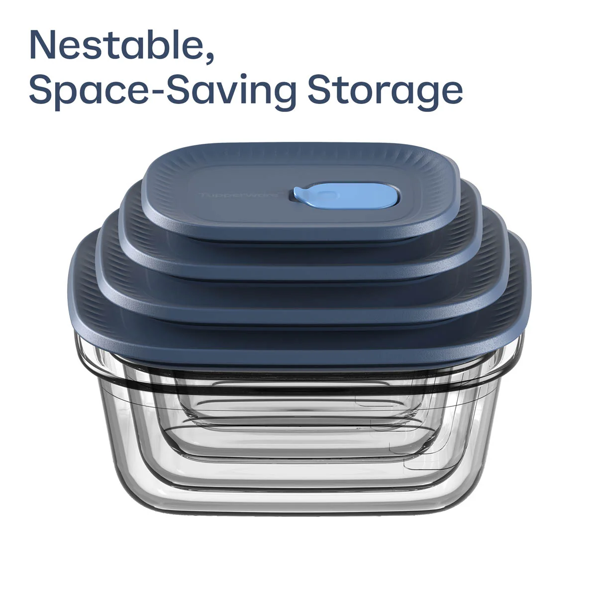 Tupperware Voila™ Glass Food Storage Container | Rectangular Medium - Image 6